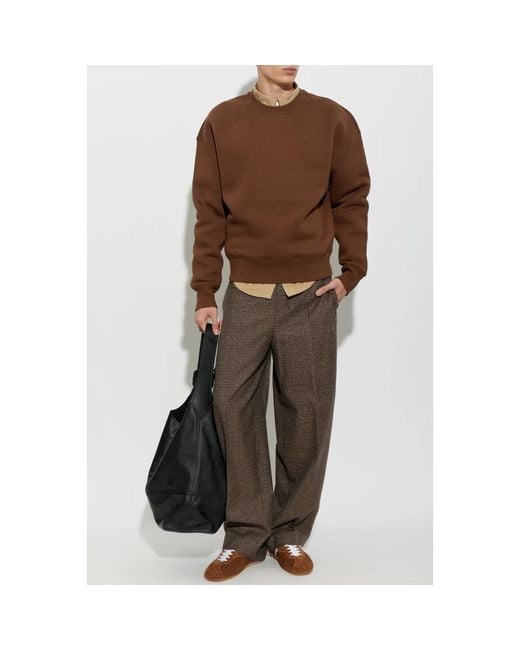 Sweatshirts AMI de hombre de color Brown