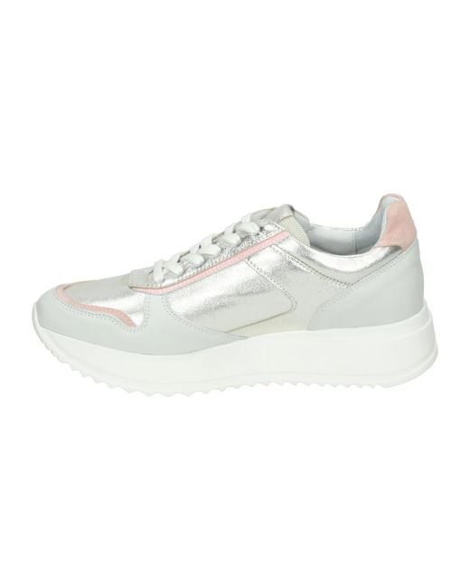 AQA White A8731 Sneakers