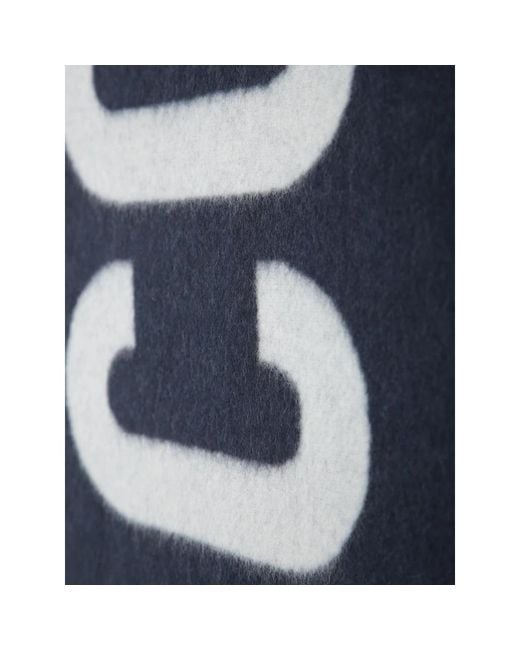 Jacquemus Blue Winter Scarves for men