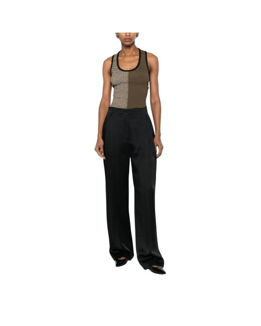 Stella McCartney Black Wide Trousers