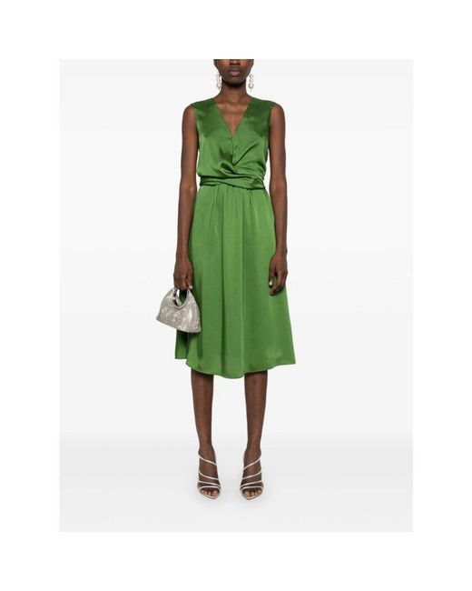Midi Dresses Liu Jo de color Green