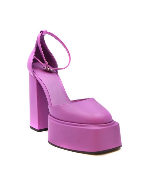 High Heel Sandals di 3Juin in Purple