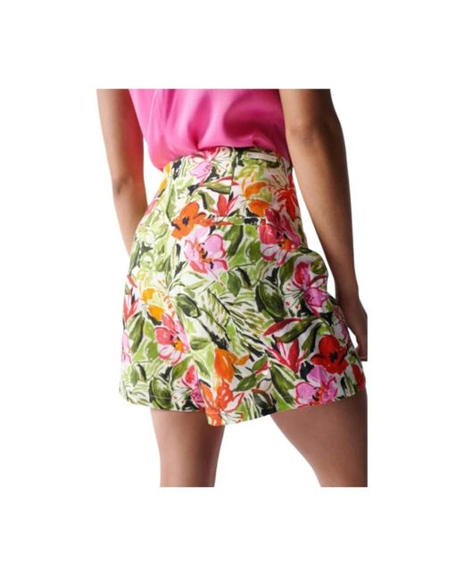 Salsa Jeans Red Short Shorts
