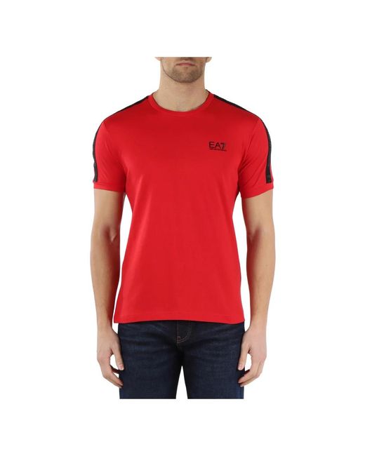 EA7 Red T-Shirts for men