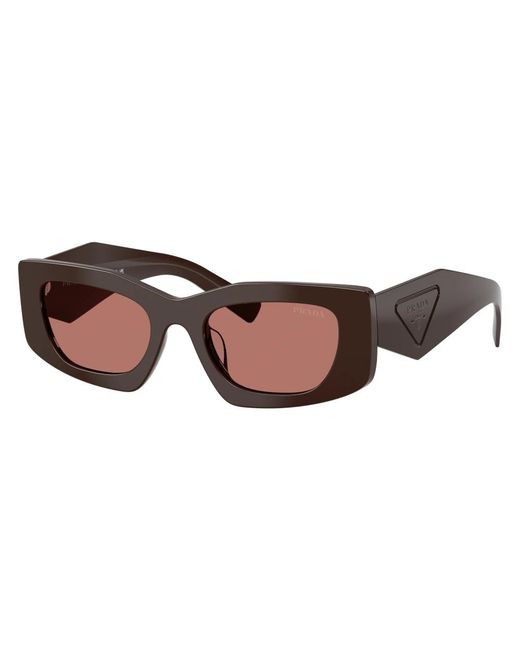 Prada D03Sd Zonnebril in het Brown