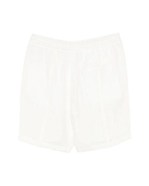 Emporio Armani White Casual Shorts for men