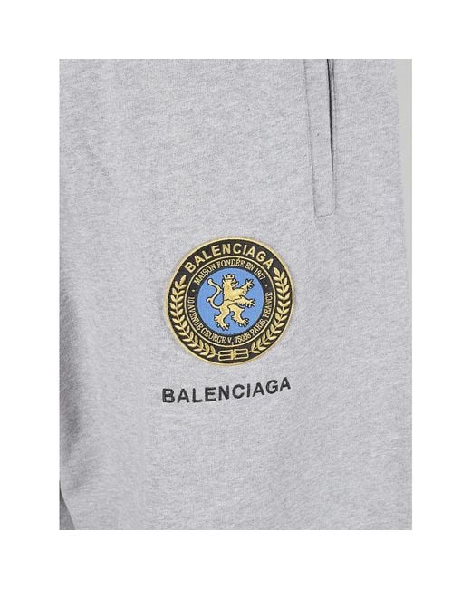 Balenciaga Gray Wide Trousers for men