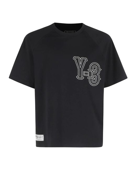 Y-3 Black T-Shirts for men