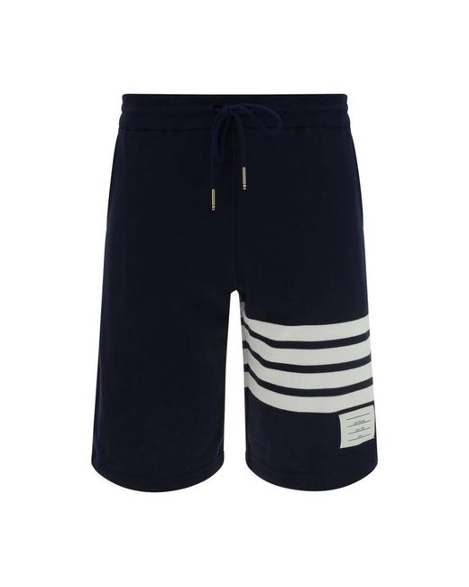 Thom Browne Blue Casual Shorts for men