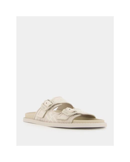 Fendi Natural Sliders for men