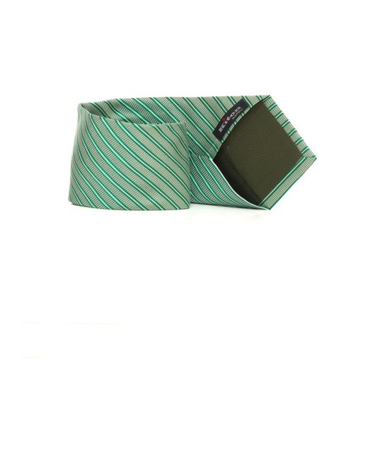 Ties Kiton pour homme en coloris Green