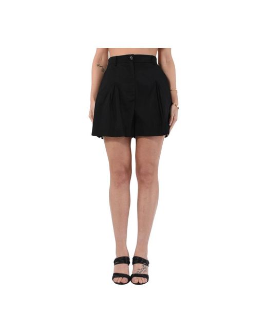Patrizia Pepe Black Short Shorts
