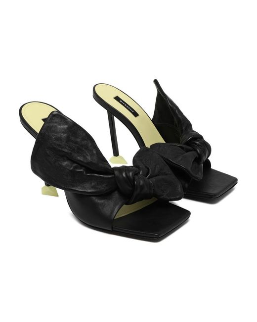 Givenchy Black Heeled Mules