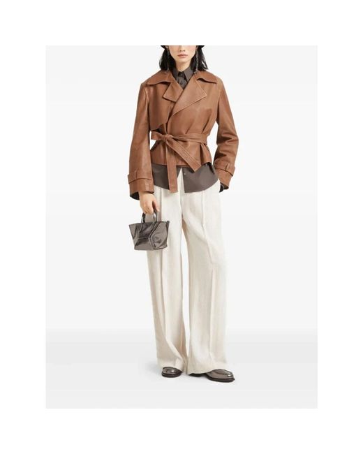 Light Jackets Brunello Cucinelli en coloris Brown