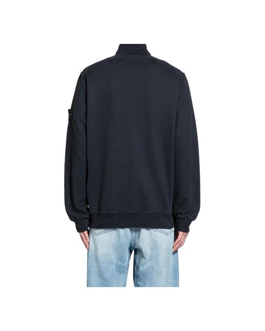 Stone Island Blue Sweatshirts for men