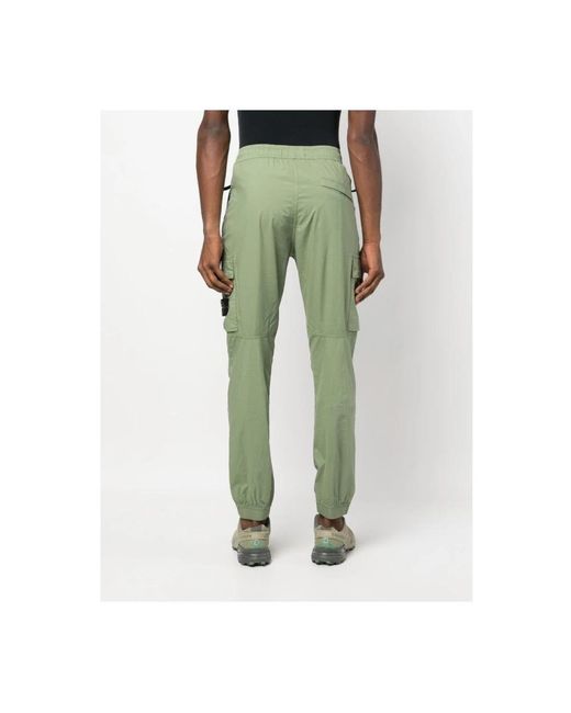 Stone Island Green Slim-Fit Trousers for men