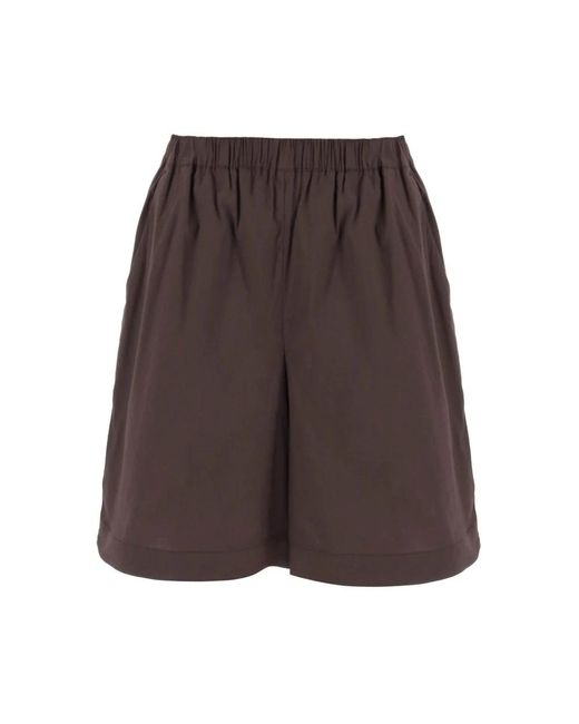 Max Mara Brown Casual Shorts