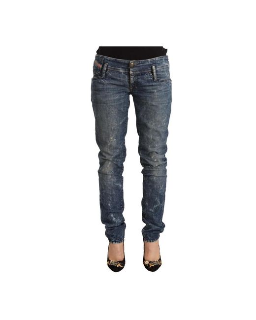 DIESEL Blue Slim-Fit Jeans