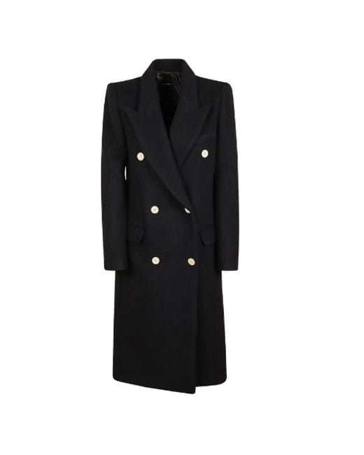 Isabel Marant Black Double-Breasted Coats