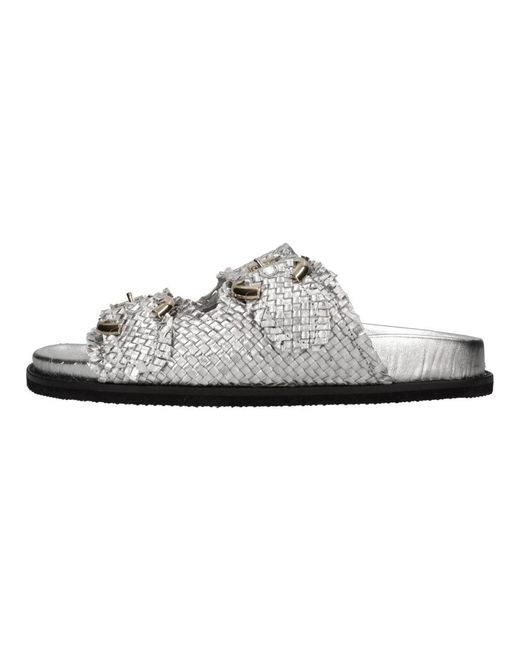 Sliders Emanuélle Vee en coloris White