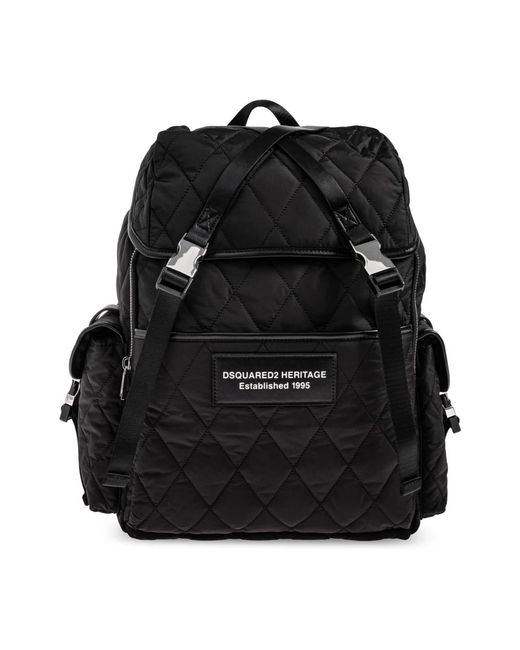 DSquared² Rugzak Met Logo in het Black voor heren