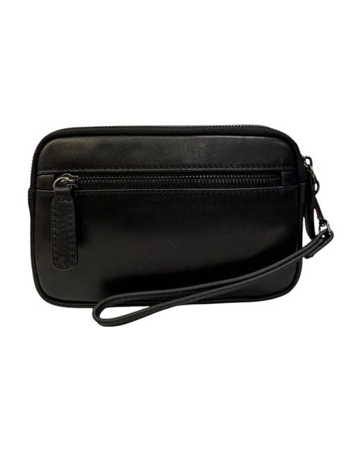 Cesare Paciotti Stilvolle pochette tasche in Black für Herren