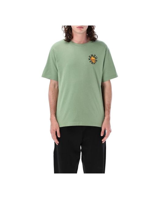KENZO Green T-Shirts for men