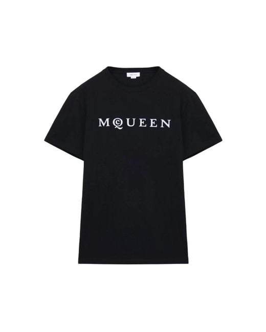 Alexander McQueen T-Shirts in het Black voor heren