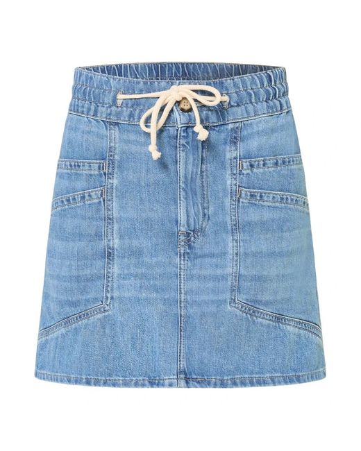 Denim Skirts Ba&sh en coloris Blue