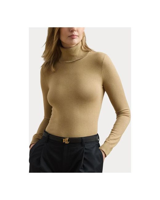 Ralph Lauren Natural Turtlenecks