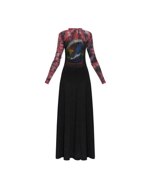 Balenciaga Black Maxi Dresses