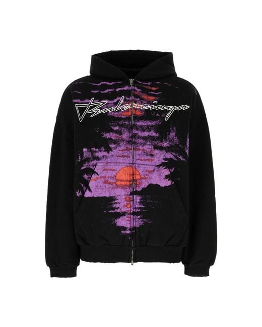 Balenciaga Black Zip-Throughs