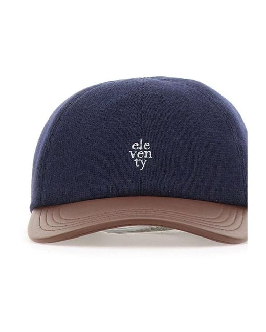 Caps Eleventy de hombre de color Blue