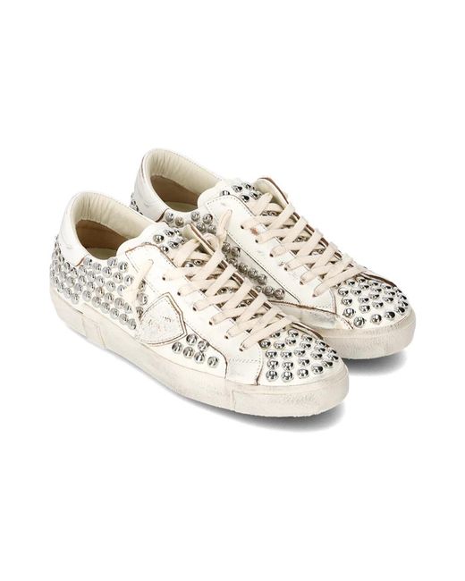 Philippe Model White Sneakers for men