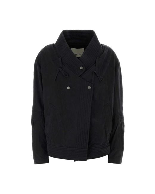 Isabel Marant Black Bomber Jackets