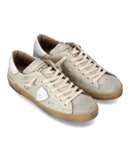 Philippe Model White Sneakers for men