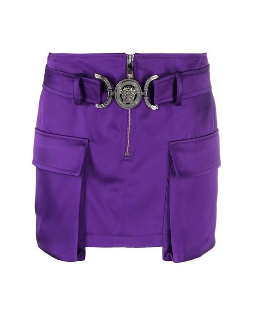 Jupes Versace en coloris Purple