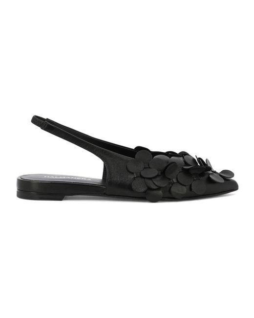 Halmanera Black Flat sandals