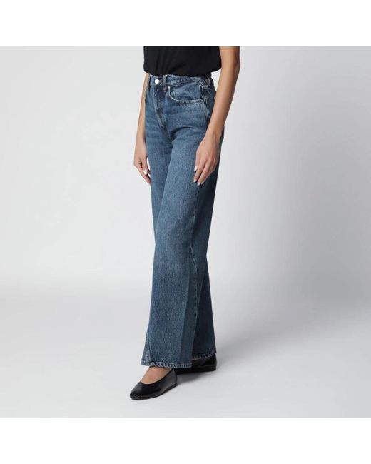 Anine Bing Blue Wide Jeans