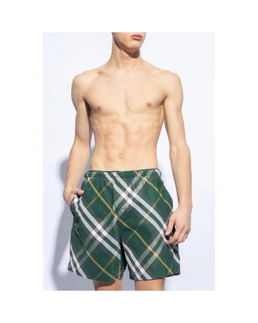 Burberry Green Beachwear for men