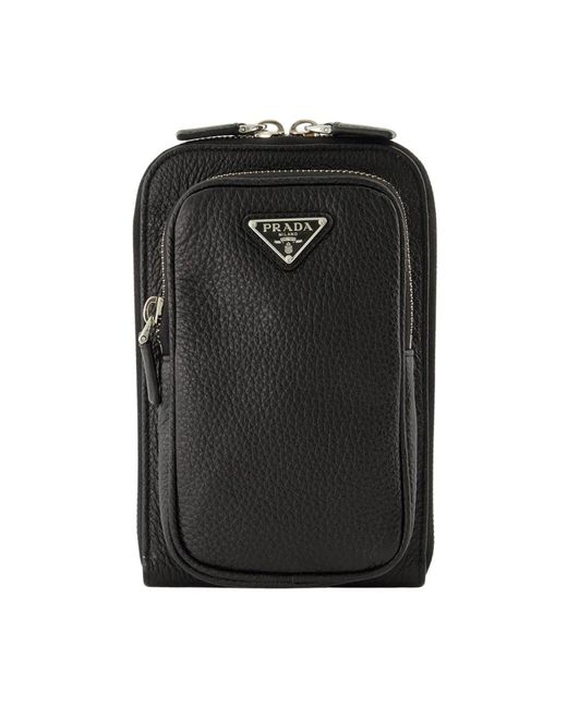 Prada Black Cross Body Bags