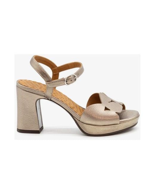 Chie Mihara Brown High Heel Sandals