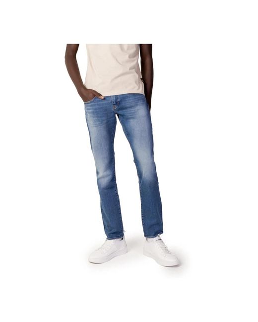 Slim-fit jeans di Armani Exchange in Blue da Uomo