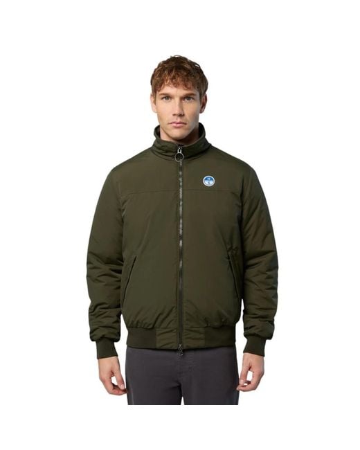 North Sails Green Bomber Jackets for men