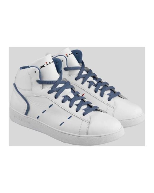 Kiton Gray Sneakers for men