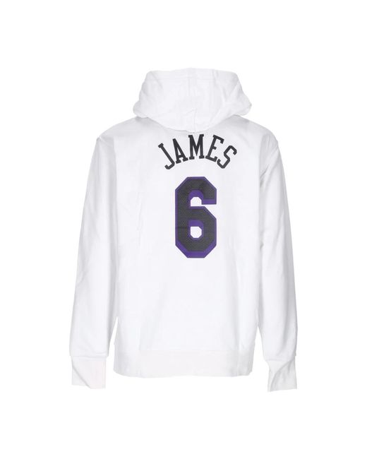 lebron james white hoodie