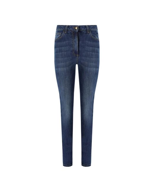 Elisabetta Franchi Blue Skinny Jeans