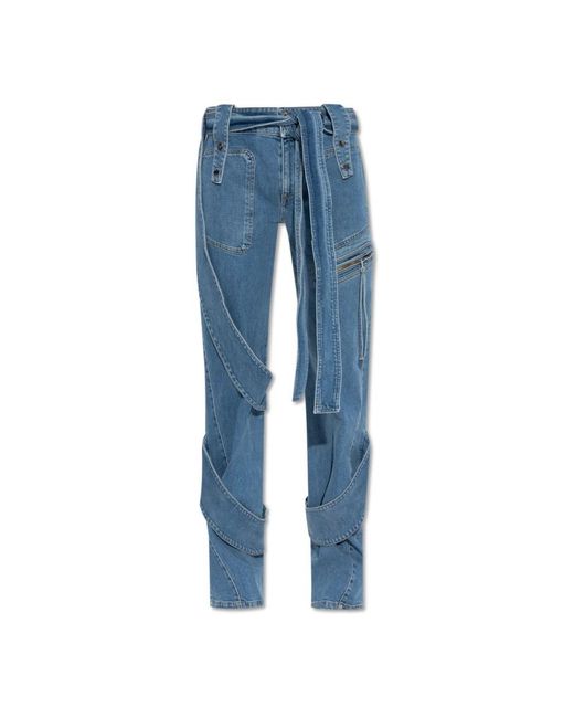Blumarine Blue Straight Jeans