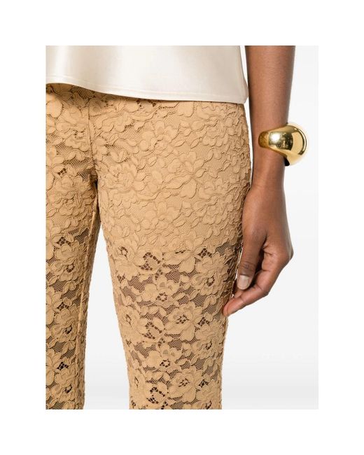 Twinset Natural Cropped Trousers