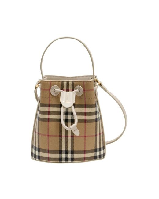 Burberry Brown Bucket Bags